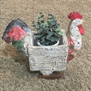 Rustic Rooster Home Decor